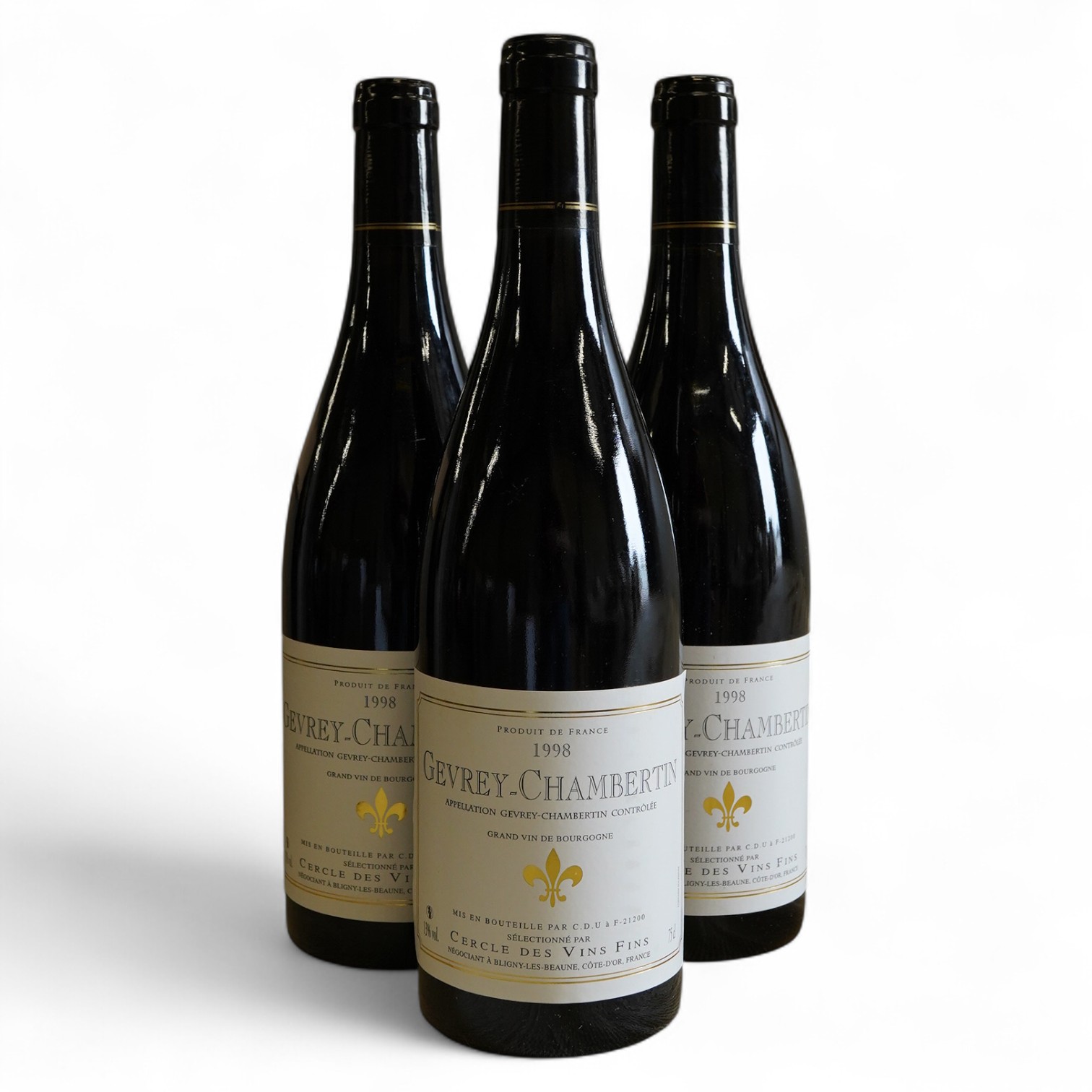 Cercle des Vins Fins, Gevrey-Chambertin, 1998